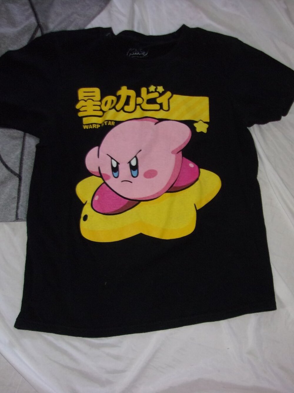 Kirby size medium top tee shirt mens t black